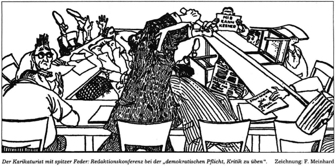 Sprachliche Vermahnung
